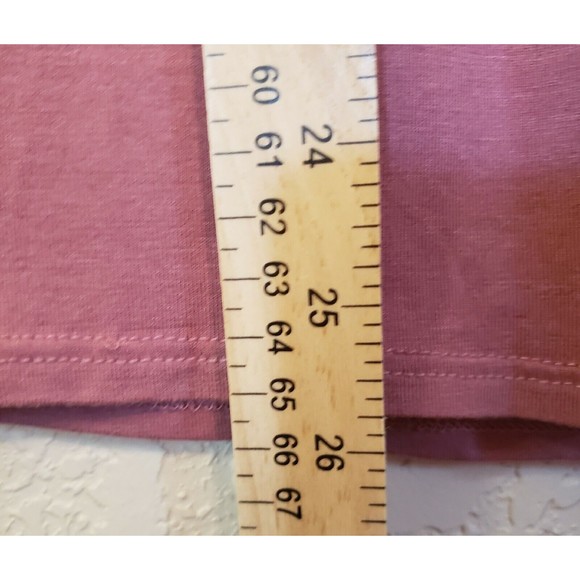 Lake Flower Romantic Gathered Boho Tunic Size Large - Picture 6 of 7